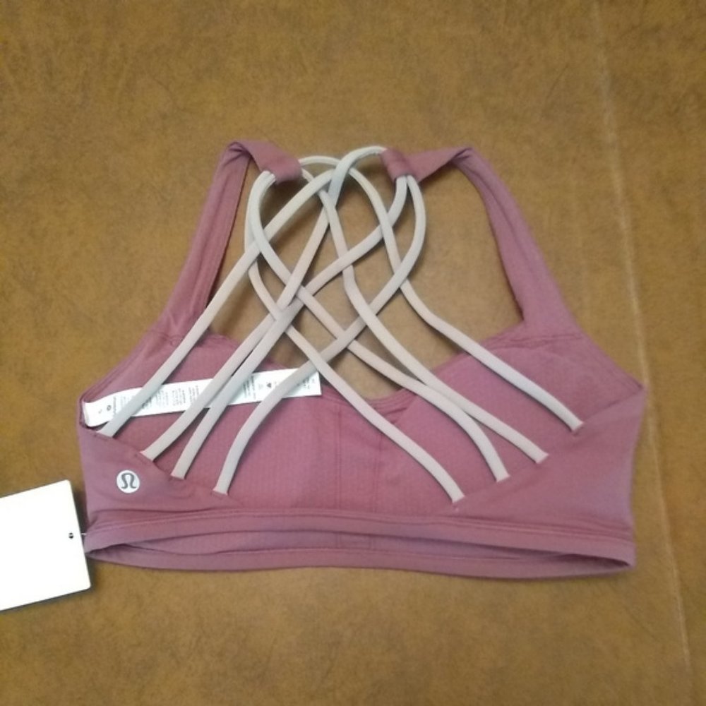 SOLD Lululemon Free To Be *Wild Bra, 6, PLMF/SBLH - Picture 2 of 3